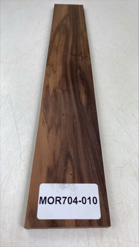 Fretboard Santos Rosewood, 520x75x10mm Einzelstück #010